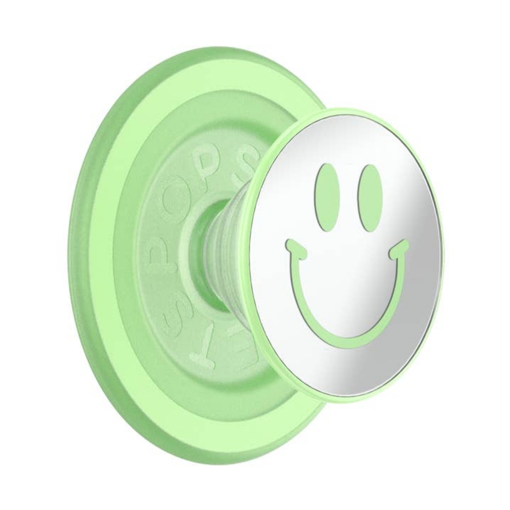 Green Smiley MagSafe Phone Grip